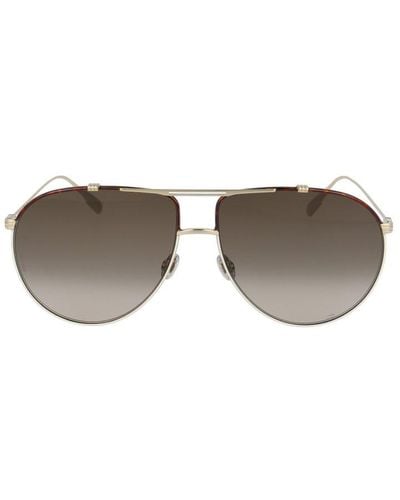 Dior Diormonsieur1 Aviator Sunglasses - Metallic
