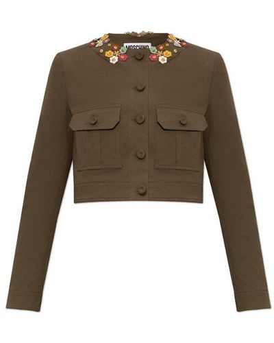Moschino Jacket From The '40Th Anniversary' Collection - Green