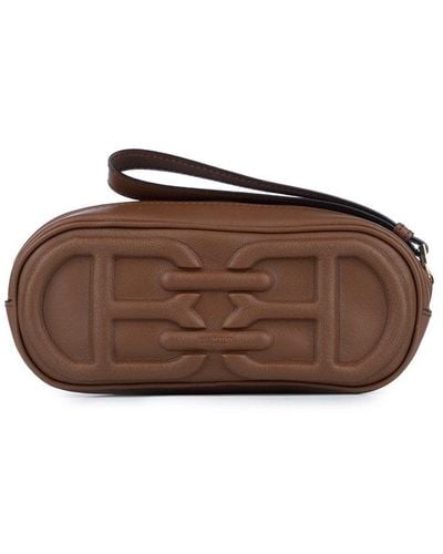 Bally Zip-up Handbag - Brown