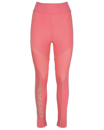 Fendi Leggings In Technical Fabric - Pink