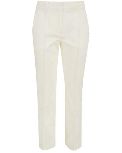 Sportmax Classe Mini Flared Pants - White