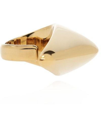 Alexander McQueen Claw Ring - Metallic