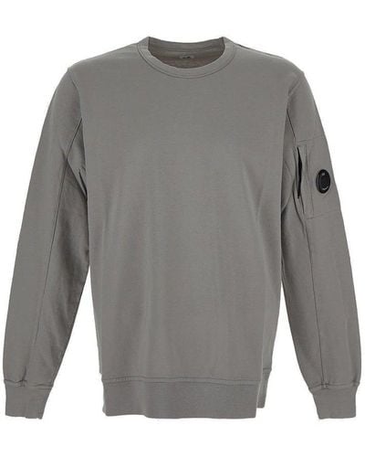 C.P. Company Logo Sweatshirt - Grey