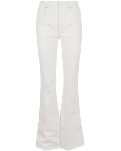 Alexander McQueen Denim Pants - White