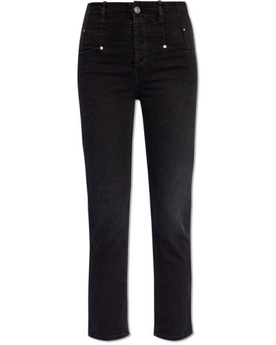 Isabel Marant 'niliane' Skinny Jeans, - Black