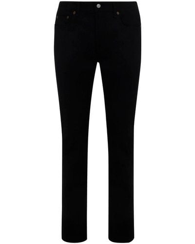 Acne Studios Mid-waisted Skinny Fit Jeans - Black