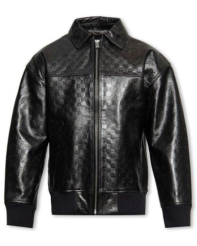 MISBHV ‘Inside A Dark Echo’ Collection Leather Jacket - Black