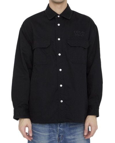 Dior Cotton Overshirt - Black