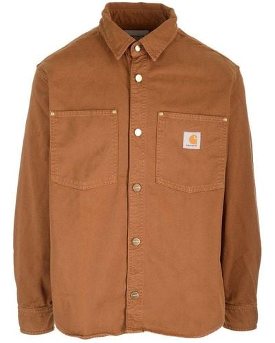 Carhartt Derby Shirt Jacket - Brown