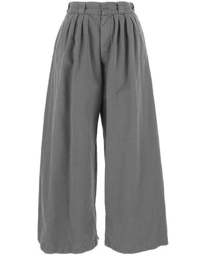 Maison Margiela Wide-leg Trousers - Grey