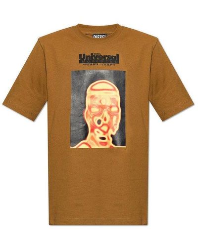 DIESEL 't-just' T-shirt - Brown