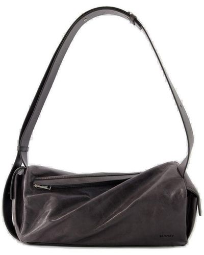 Sunnei Zipped Shoulder Bag - Black