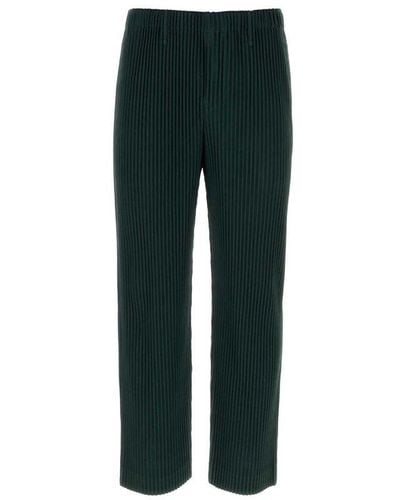 Homme Plissé Issey Miyake Homme Plisse' Issey Miyake Trousers - Green