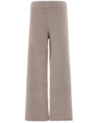 UGG Wide-leg Terry Trousers - Grey