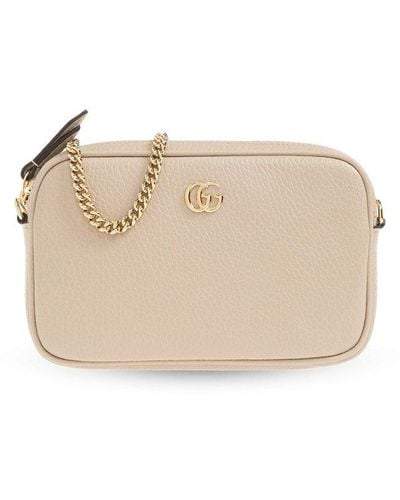 Gucci 'GG Marmont Mini' Shoulder Bag, - Natural