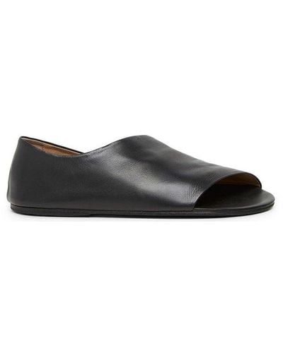 Marsèll Arsella Slip-on Flat Sandals - Black