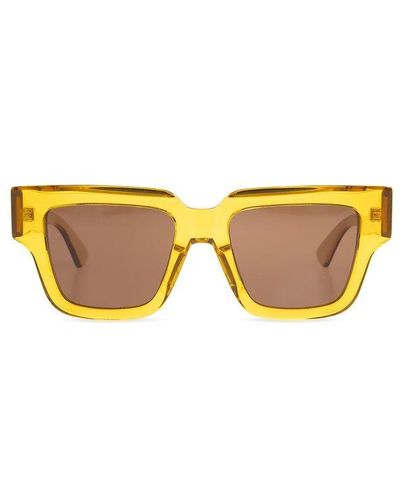 Bottega Veneta Sunglasses, - Yellow