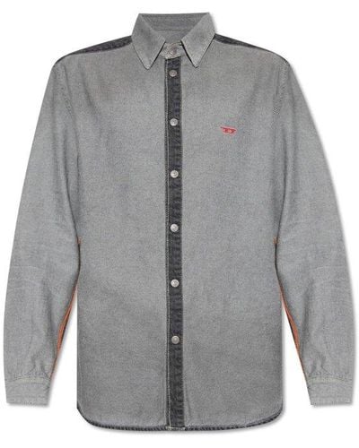 DIESEL ‘D-Simply-Sp1-S’ Shirt - Gray