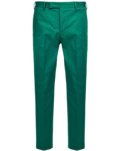 PT Torino Dieci Skinny Fit Trousers - Green