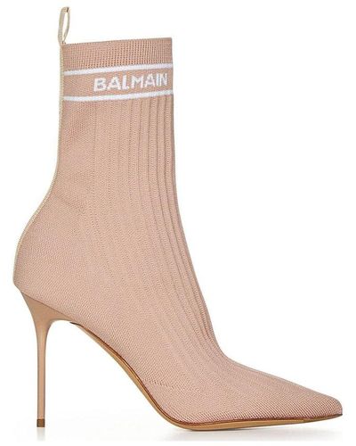 Balmain Paris Skye Boots - Pink