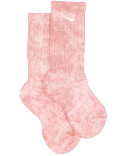Nike Everyday Plus Cushioned Crew Socks - Pink