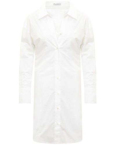 JW Anderson Shirt Dress - White