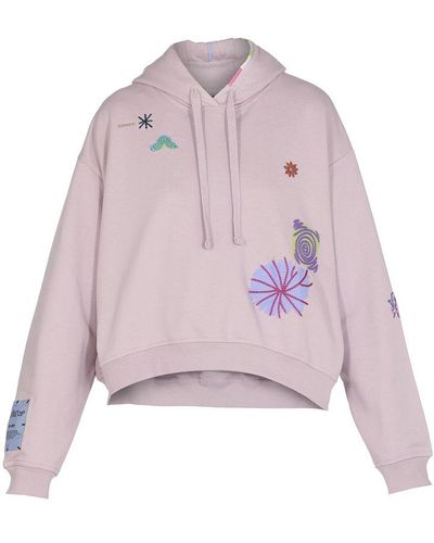 McQ Grow Up: Cropped Hoodie - Multicolour