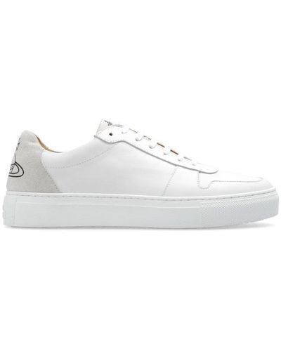 Vivienne Westwood Orb-printed Low-top Sneakers - White