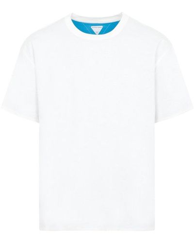 Bottega Veneta Cotton T-shirt Tshirt - White
