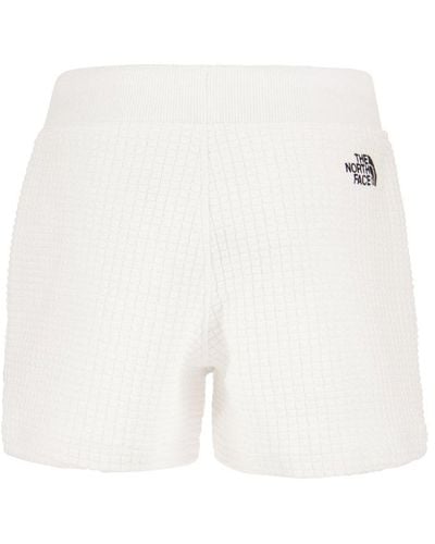 The North Face Mhysa Quilted Shorts - White