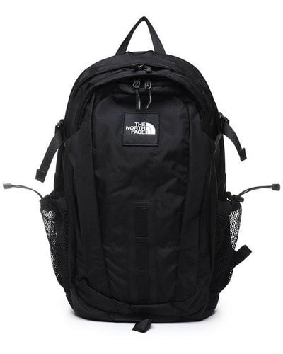 The North Face Logo Patch Hot Shot Backpack - Black