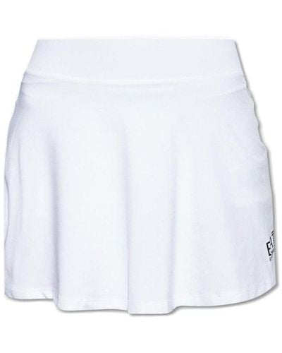 EA7 Tennis Skirt - White