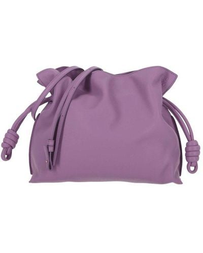 Purple Loewe Clutches and evening bags for Women | Lyst
