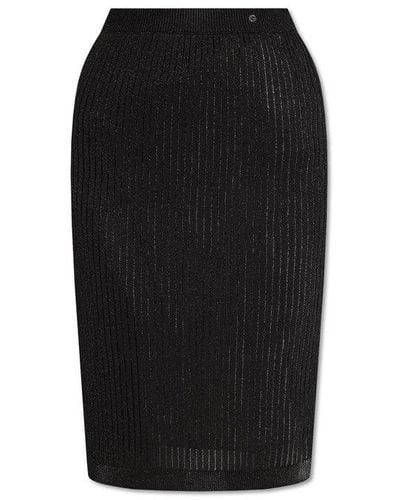 Gucci Skirt With Lurex Yarn - Black