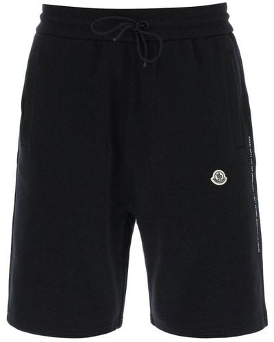 Moncler Genius Moncler X Fragment Hiroshi Fujiwara Jersey Bermuda Shorts - Black
