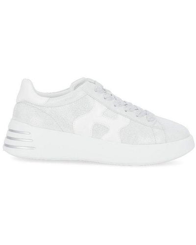 Hogan Rebel Glitter Low-top Sneakers - White
