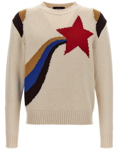 DSquared² Jacquard Sweater Sweater, Cardigans - Multicolor