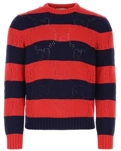 Red Knitwear for Men | Lyst