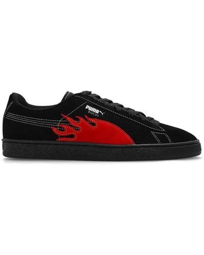 PUMA Butter Goods Suede Classic Trainers / Red - Black
