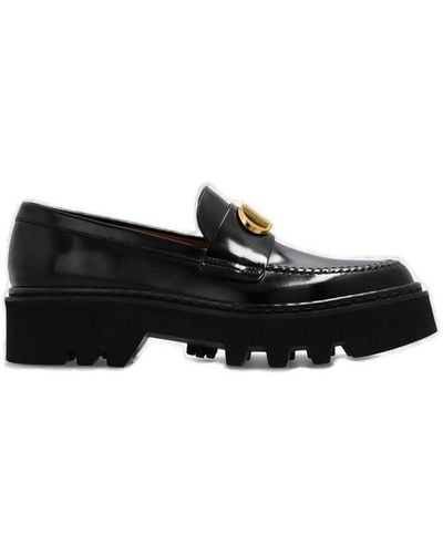 MCM Mode Travia Slip-on Loafers - Black