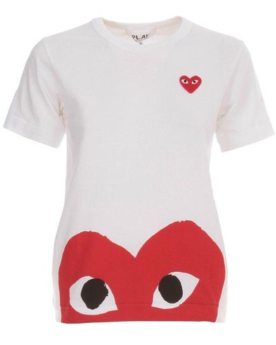 COMME DES GARÇONS PLAY T-shirts for Women | Online Sale up to 64% off | Lyst