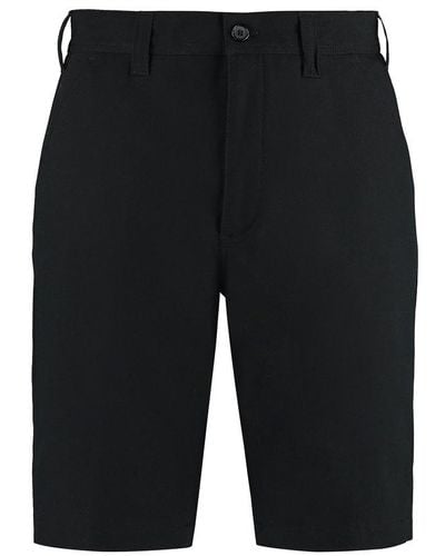Alexander McQueen Cotton Shorts - Black