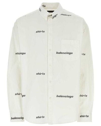 Balenciaga Camicia - White