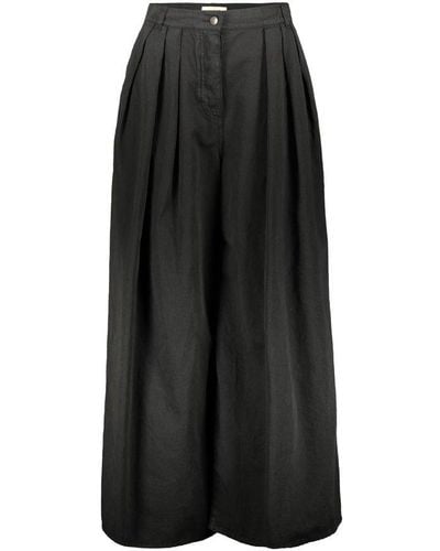 The Row Wide-leg Lateral Jeans - Black