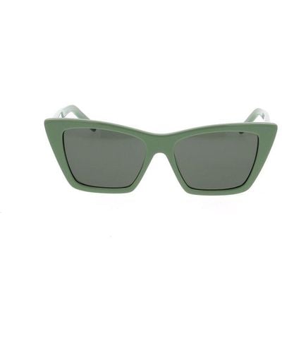 Saint Laurent Cat-eye Sunglasses - Green
