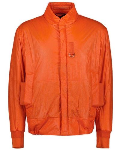 Dior Pocket Detailed Bomber Jacket - Orange