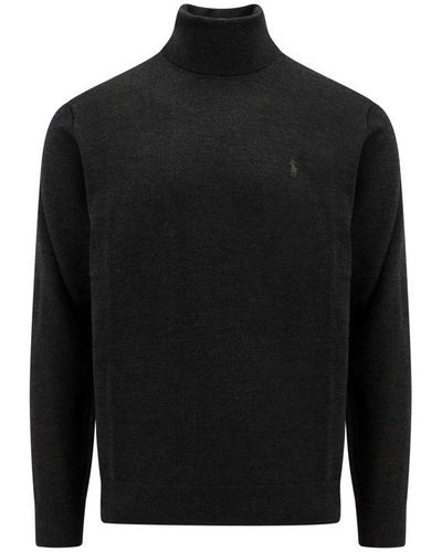 polo turtleneck zip up