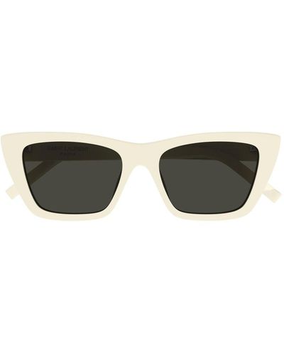 Saint Laurent Sl 276 Mica Cat-eye Sunglasses - Brown