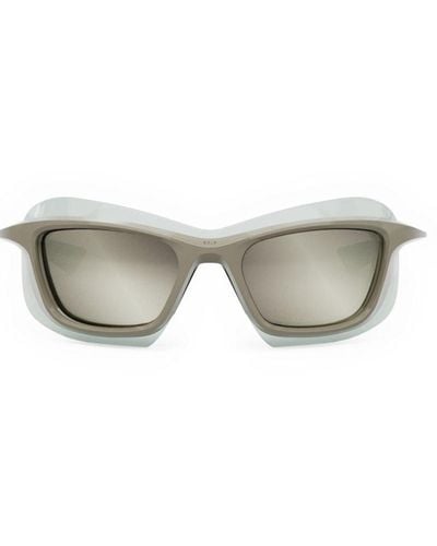 Dior Rectangular Frame Sunglasses - Grey