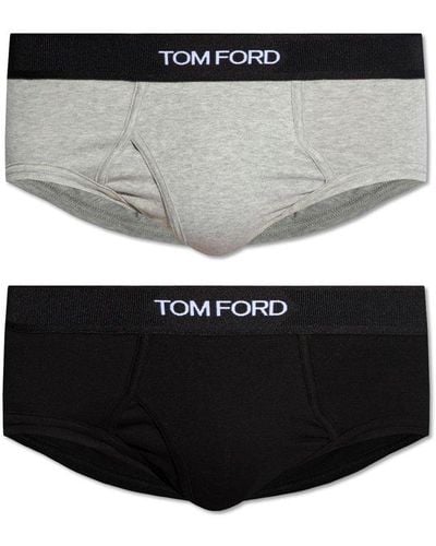 Tom Ford Briefs Two-pack, - Black